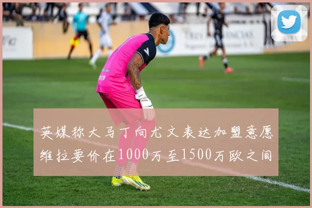 英媒称大马丁向尤文表达加盟意愿维拉要价在1000万至1500万欧之间